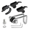 JDIEOQA 2Set Bike Headlight Stand Mount Adjustable Bike Torch Clamp