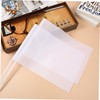NUOBESTY White Blank Flags, 24pcs Hand Waving Flags Small DIY