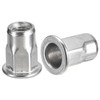 sourcing map M4 60 Pieces Half Hexagonal Body Rivet Nuts