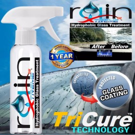 RAIN XTREME 9H CERAMIC CAR COATING POLYSILAZANE GLASS TREATMENT "TRICURE TECHNOLOGY" PROTECTION