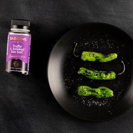 Sabatino Tartufi, NEW Smoked Truffle Salt, The First Ever All Natural Gourmet Smoked Truffle Salt, Kosher, NonGMO Project Certified oz, 4 oz