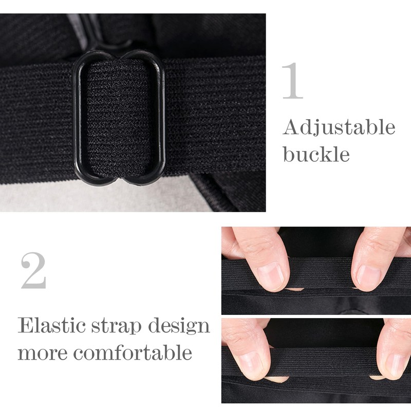 townssilk 100% silk sleep mask with adjustable strap,comfortable and super