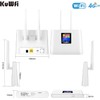 4g LTE Router mit SIM Karte, KuWFi 300Mbps Wireless WLAN