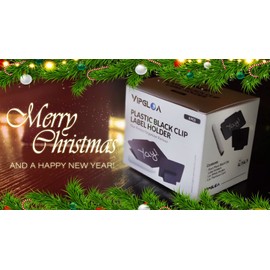 Plastic Basket Bin Label Clip on Removable Basket Label Kitchen Pantry Basket 8 Label Clip with 1 White Chalk Markers for Storage Fabric Bin Basket Box Hanging Bin Clip Label