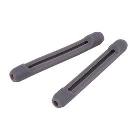 YR Soft Silicone Eyeglasses Temple Tips Sleeve Retainer,Anti-Slip Elastic Comfort Glasses Retainers For Spectacle Sunglasses Reading Glasses Eyewear,Glasses Grips,Glasses anti slip,5 pairs -Gray