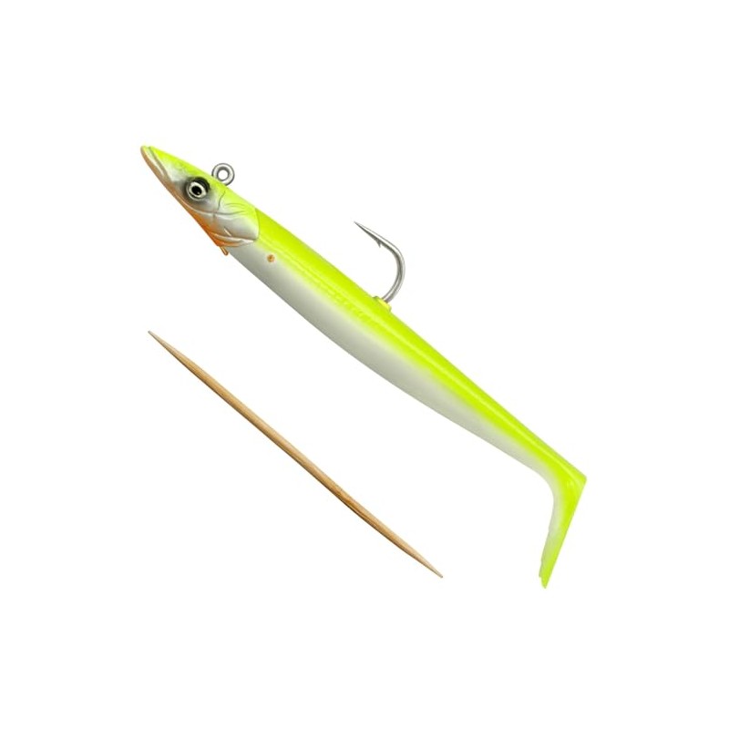 Savage Gear Sandeel V2 Sinking 12cm 22g (Lemon Back)