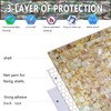BKshells Peel and Stick Backsplash Shell Tiles Mother of Pearl