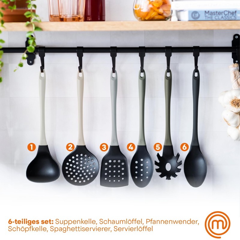 Masterchef Kitchen Utensils, Kitchen Utensils, Cooking Utensils Including Cooking Spoon