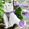 Dooradar Cat Harness and Leash Set, Escape Proof Lightweight Kitten
