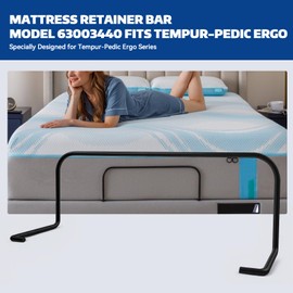 19 in Mattress Retainer Bar Model 63003440 fits Tempur-Pedic Ergo，can not be Used for Lifting The Adjustable Bed!