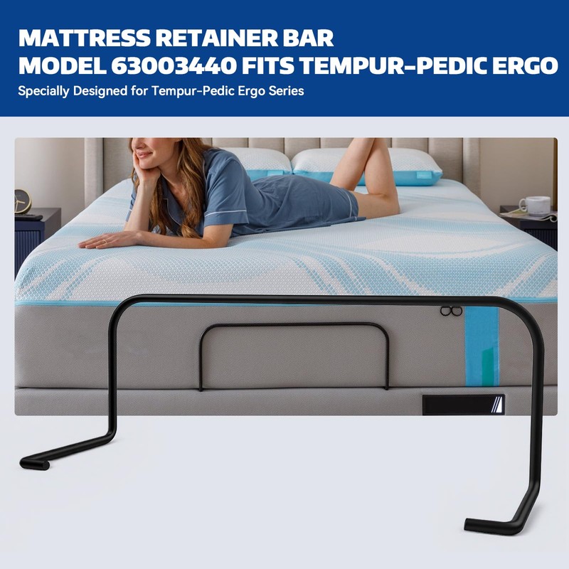 19 in Mattress Retainer Bar Model 63003440 fits Tempur-Pedic Ergo，can