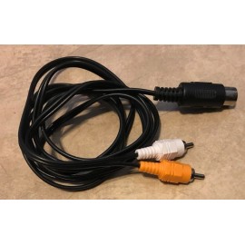 NEC Turbo Duo PC Engine R RX Mono A/V Audio Video Cable Supergrafx Coregrafx I II