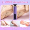 ANGNYA Electric Foot Callus Remover, 2 in 1 Foot File