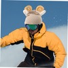 KOMBIUDA Decorative Ski Helmet Cover Washable and Lightweight Cartoon Design