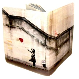 (30+ Designs) Passport Cover Holder Protector Wallet Case Mens Womens for Travel Holiday & Luggage Tag Options (Banksy Always Hope)