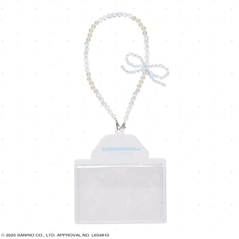 Shobido Sanrio Card Case with Strap, Limited Drawing, Pastel Color