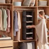 Lifewit Hanging Shelf with 5 Compartments, Closet Organizer with 2