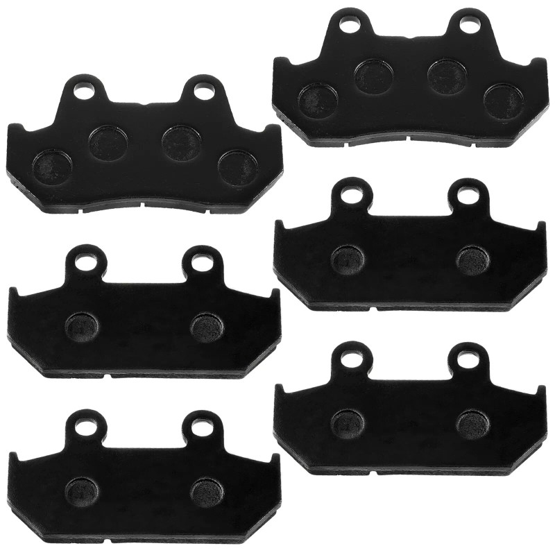 Caltric Front Rear Brake Pads for Honda GL1500 GL1500SE Interstate