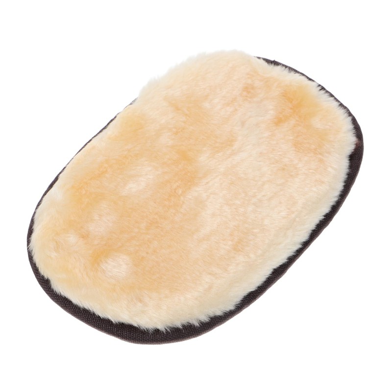 Ipetboom 4pcs Shoe Polishing Mitt Soft Imitation Buffing Brush for