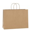 BagDream 100Pcs 16x6x12 Inches Kraft Paper Bags with Handles Bulk Shopping Bags for Gifts, Grocery, Merchandise, Recycled Large Brown Paper Sacks