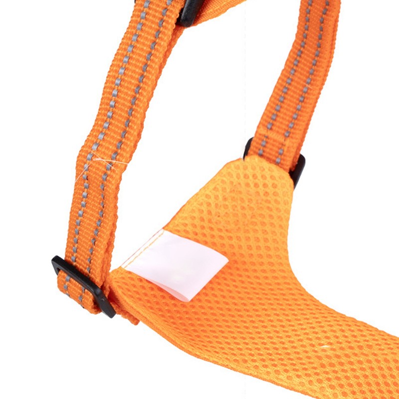 Dog Vest Leash Reflective Adjustable Multifunctional Comfortable Medium to Large