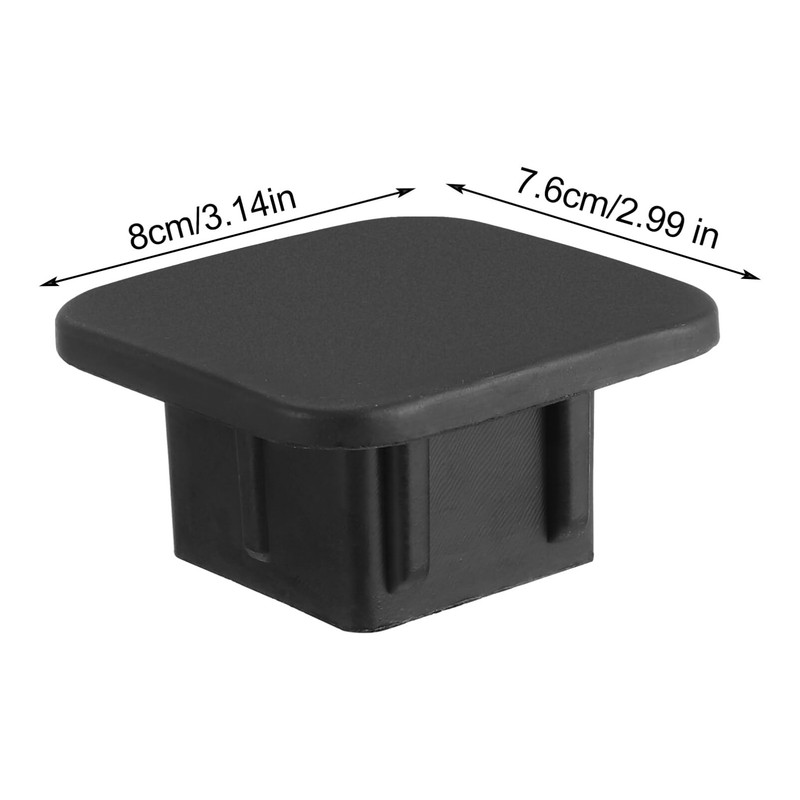 ledmomo Hitch Cover 2" Rubber Hitch Cover Hitch Protector Hitch
