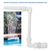 Plastic Adjustable Mist Spray Height Direction Underground Swimming Pool Fountain