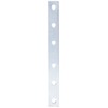 Merriway® BH00222 (4 Pcs) Straight Zinc Plated Repair Plate Bracket
