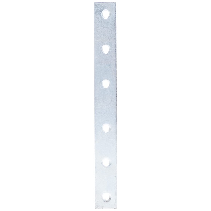 Merriway® BH00222 (4 Pcs) Straight Zinc Plated Repair Plate Bracket