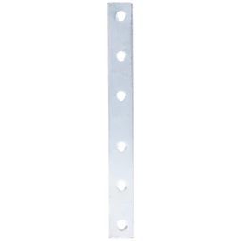 Merriway® BH00222 (4 Pcs) Straight Zinc Plated Repair Plate Bracket Brace, 150 mm (6 inch) - Pack of 4 Pieces