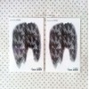 Set of 2 Snake Scale Tattoo Stickers, Black Temporary Fake
