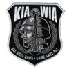 Hot Leathers Kia Wia Patch (4" Width x 4" Height)