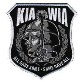 Hot Leathers Kia Wia Patch (4" Width x 4" Height)