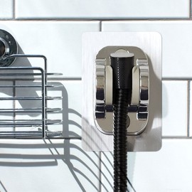 Shower stand attachment shower stand silver shower holder 2ea