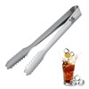 MSY BIGSUNNY 7 inches Ice Tongs, Stainless Steel Cube Sugar