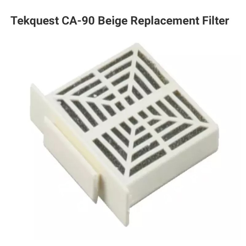 Tekquest Rush Hampton Ductless Fan CA-90 Beige Replacement Filter