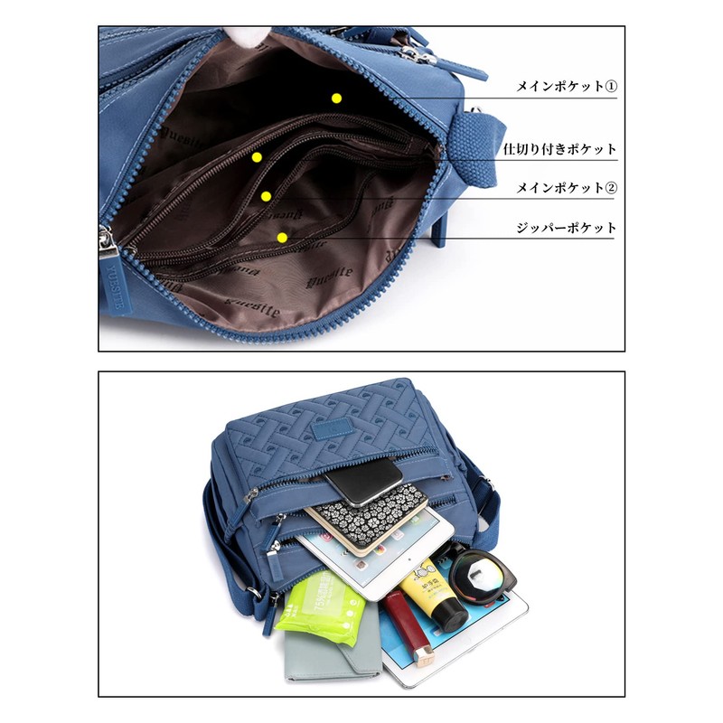 NOTAG Shoulder Bag, Women's, Cross-Body Bag, Small, Men's, Waterproof, Many