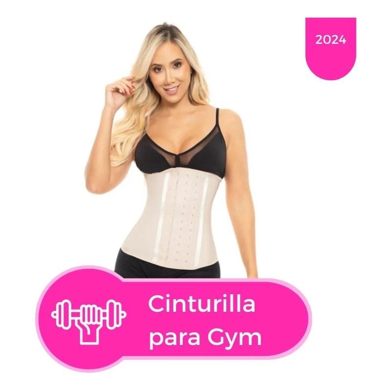 Faja Bella Michell 2024 Talle Largo Varias Tallas Beige