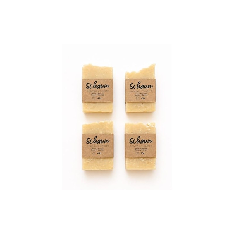 4 Pack jabones artesanales Schaum