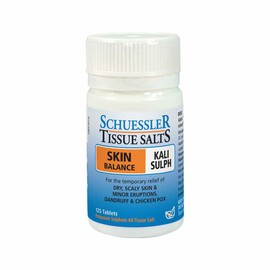 Schuessler Tissue Salts Kali Sulph Skin Balance 125 Tablets
