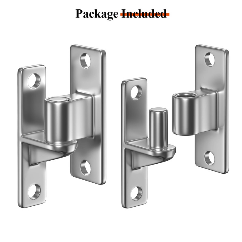 Aglehome 2pack Gate Hinges Heavy Duty, Wall Mount Gate Hinge