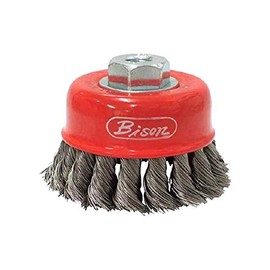 Kuroda Brush BS65M10035 Bison Twist Wire Cup Brush (0.35)