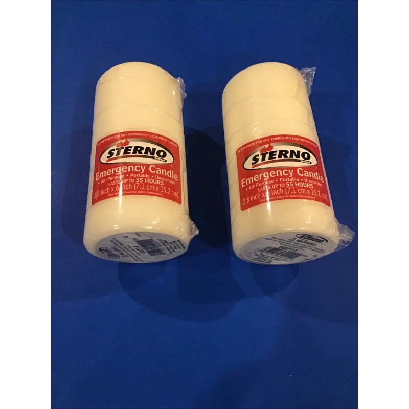 Sterno 55 Hour Sterno Wax Emergency Survival Candle (2)