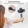 SMALLRIG Cold Shoe Adapter with Furry Windscreen for Sony ZV-1