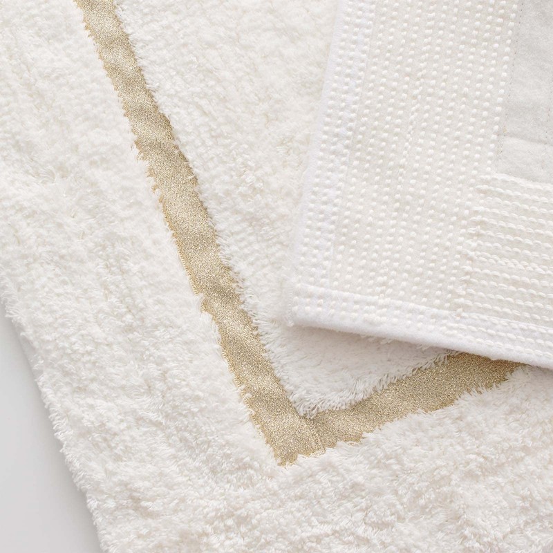 DaiDo Gold Square Entrance Mat Bath Mat (M Size(45x70cm))