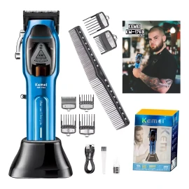 Kemei Cortadora Profesional Kemei KM-1763 Azul 5V