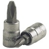 Teng Tools PH2 1/4 Inch Drive Phillips PH Chrome Vanadium Socket | Mechanic Tool | Hand Tool - M141302-C