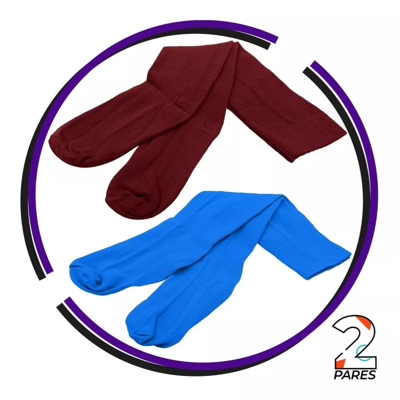 Racotex 2 Pares De Medias Calcetas De Fútbol Niños De