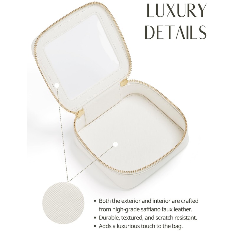 Small Cosmetic Bag for Purse Mini Makeup Bag for School