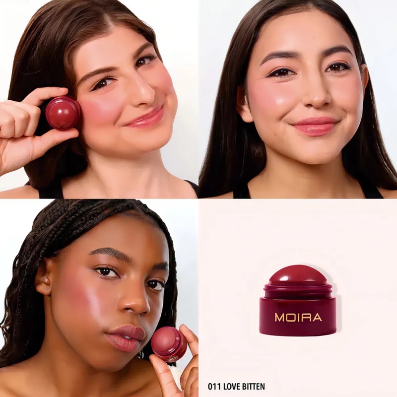 Rubor Moira Soft Blush Balm Tono Del Maquillaje 011 Love